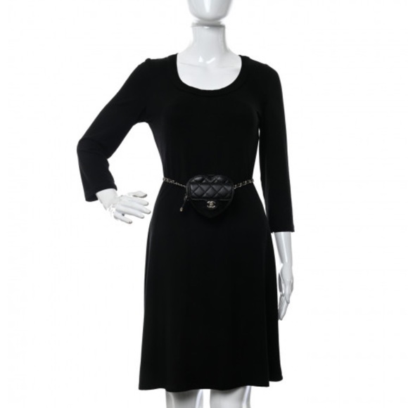 New Chanel Heart Black Belt Bag with tags !!! - Picture 2 of 10